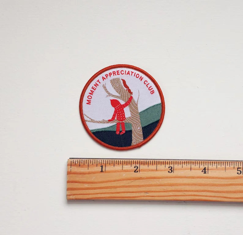Factory Direct Sales Clothing Woven Patch Customized Logo Cartoon Pattern Woven Patch
