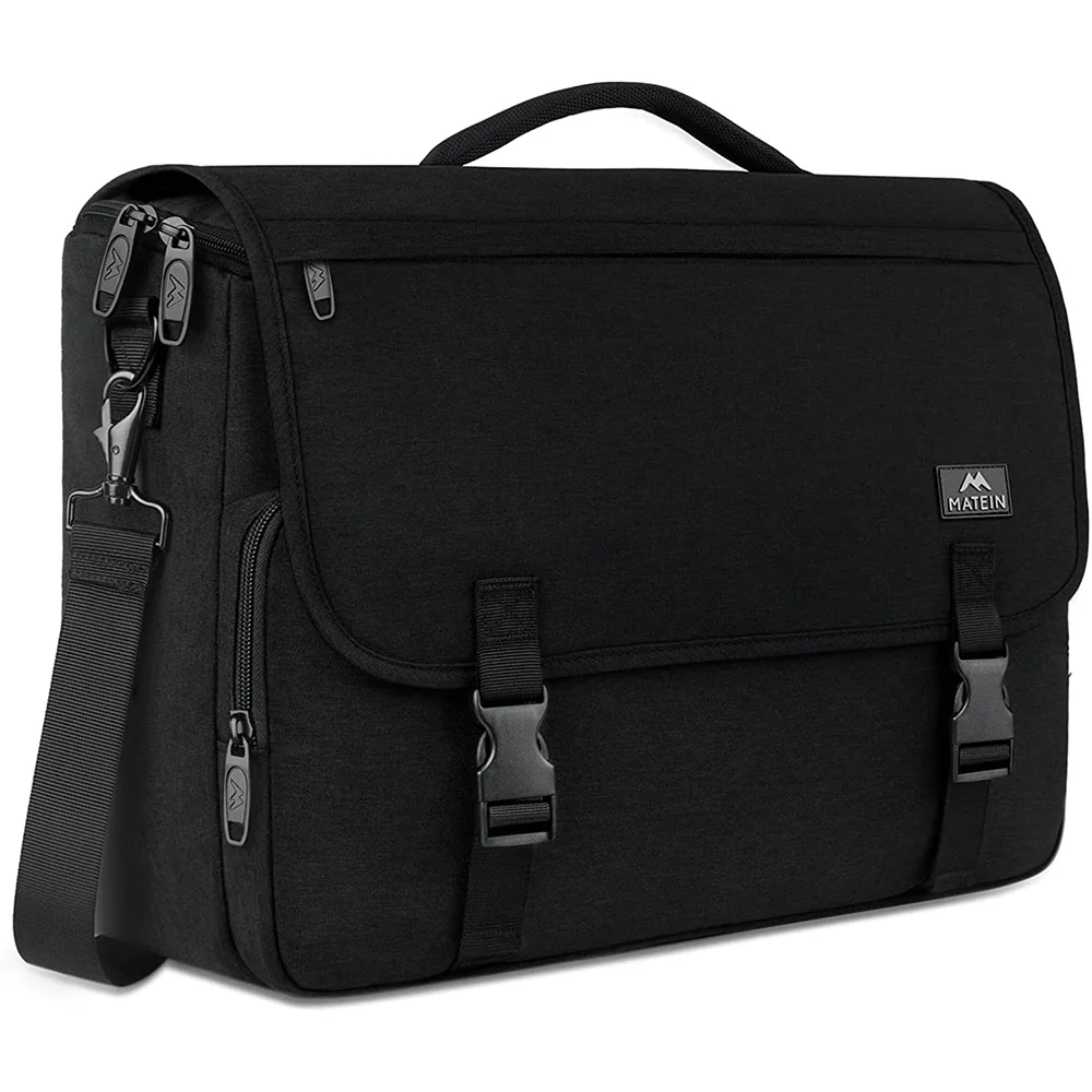 Wholesale Men Crossbody Bag Women Lightweight Work Computer Laptop Bag Black Briefcase Messenger Bags