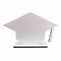 RubySub Custom MDF Grad Caps Sublimation Grad Plaque Photo Frames Blanks for Graduation