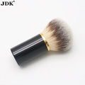 JDK New Design 1pc Shaving Brush Black Color Metal Handle Round Beard Shaving