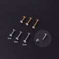 2022 New Designer Wholesale Trendy Zircon Ring Lip Piercing Jewelry Stainless Steel for Women