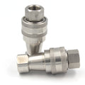 3/8" ISO7241-1B High Pressure Zinc Plated Carbon Steel Quick Release Couplings