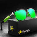 Viahda Brand Design Polarized Sunglasses Men Driving Shades Male Sun Glasses for Women Square Mirror Summer UV400 Oculos