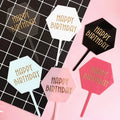 Blank Cake Topper Clear DIY Birthday Cake Topper Personalized Acrylic Topper Custom Wedding Birthday Festival