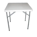 Moon Square 70*70cm Lightweight HDPE Folding Table Modern Portable Plastic Waterproof Outdoor Dining Table Beach Park Living