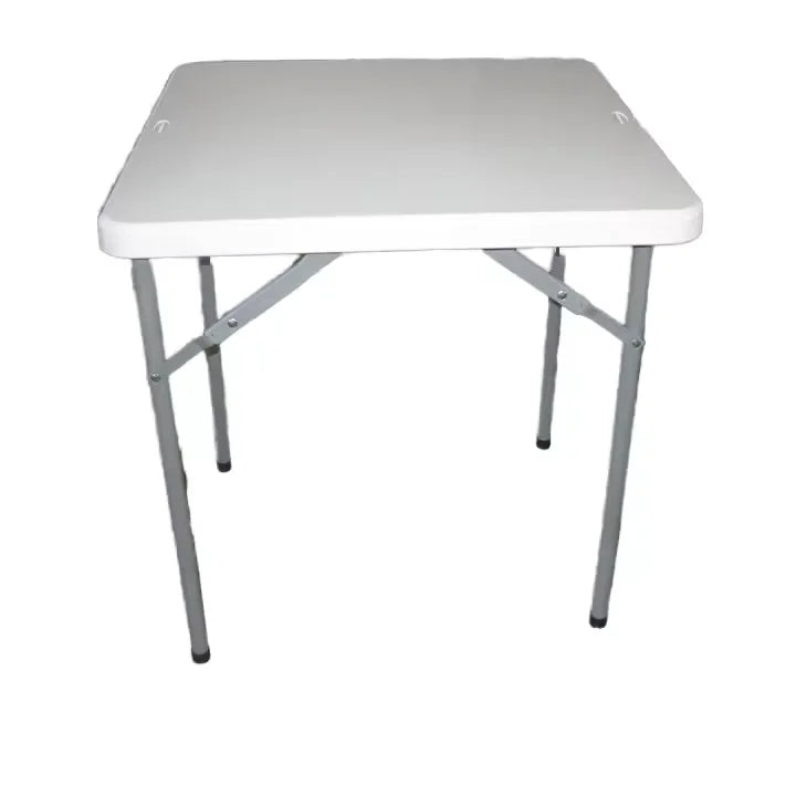 Moon Square 70*70cm Lightweight HDPE Folding Table Modern Portable Plastic Waterproof Outdoor Dining Table Beach Park Living