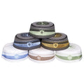 Men's Muslim Prayer Hat Skull Cap Islamic Hats for Men Kufi Black White