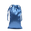 Custom Logo Eco-Friendly Reusable Satin Drawstring Bag Canvas Dust Bag