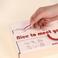 Custom Made  Zipper Security Mail Boxes pink Corrugated Shipping Box for Cosmetics and Jewelry