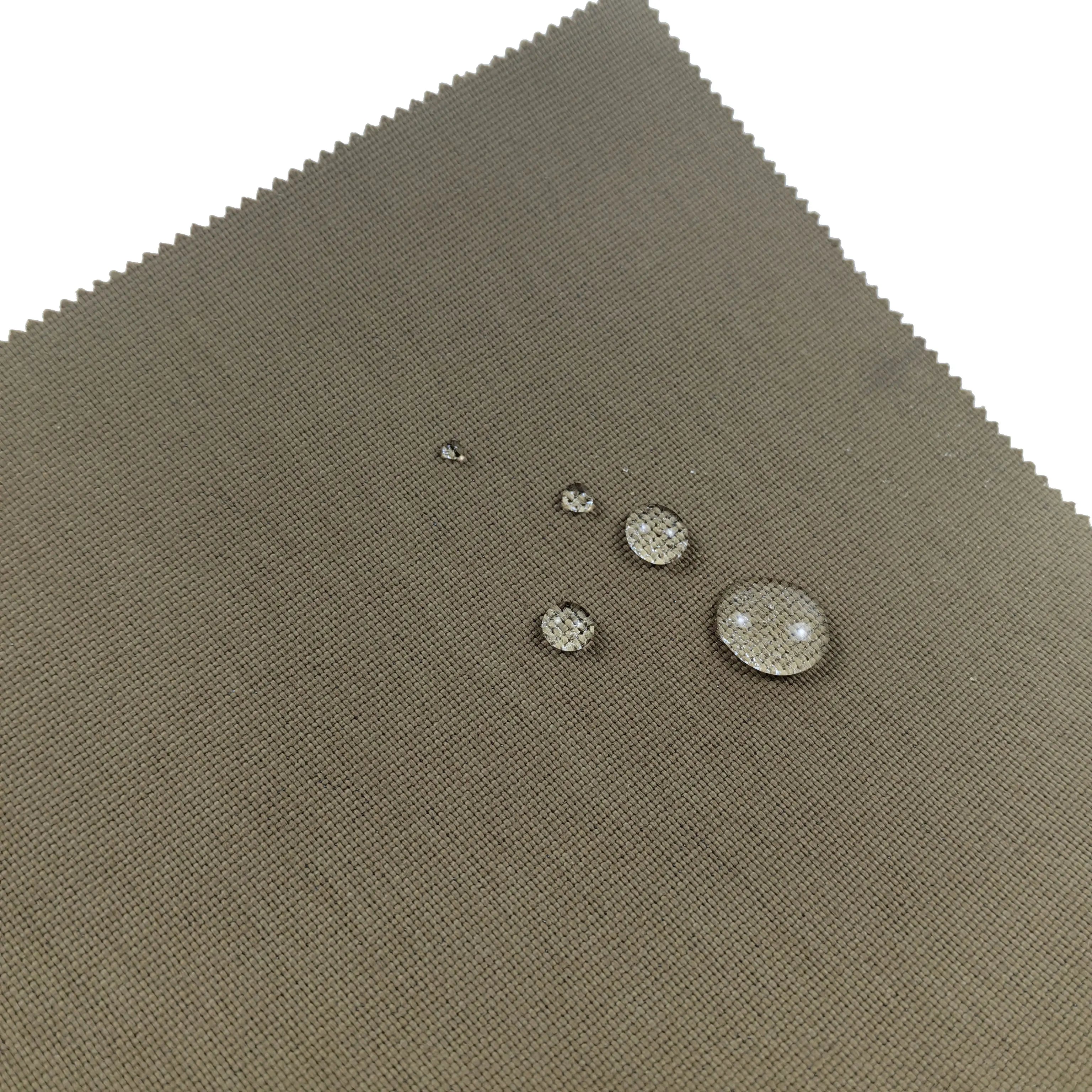 CORDURA FABRIC COYOTE BROWN 500D LAMINATED 1000D NYLON PU COATED WOVEN WATER REPELLENT DWR VEST FABRIC for BAGS