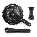 KAFORO TK02 Sealed Disc Hollow Integrated Fixed Gear Bicycle Racing Crankset Bike Cycling Accessories 144BCD CNC sealed Crankset