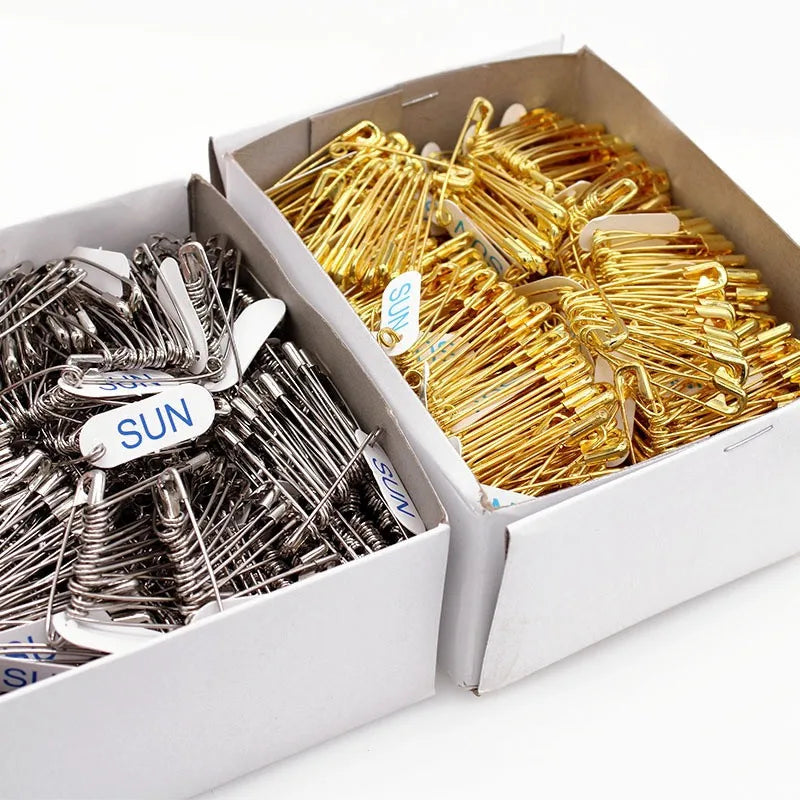 Anti-Steel Gold Nickel Multi-specification High-hardness High Quality Safety Pin for Medical First Aid Kit Made in China