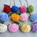 YOPIN-141 Wholesale Artificial Big Hydrangea Wedding Flowers With Long Stem