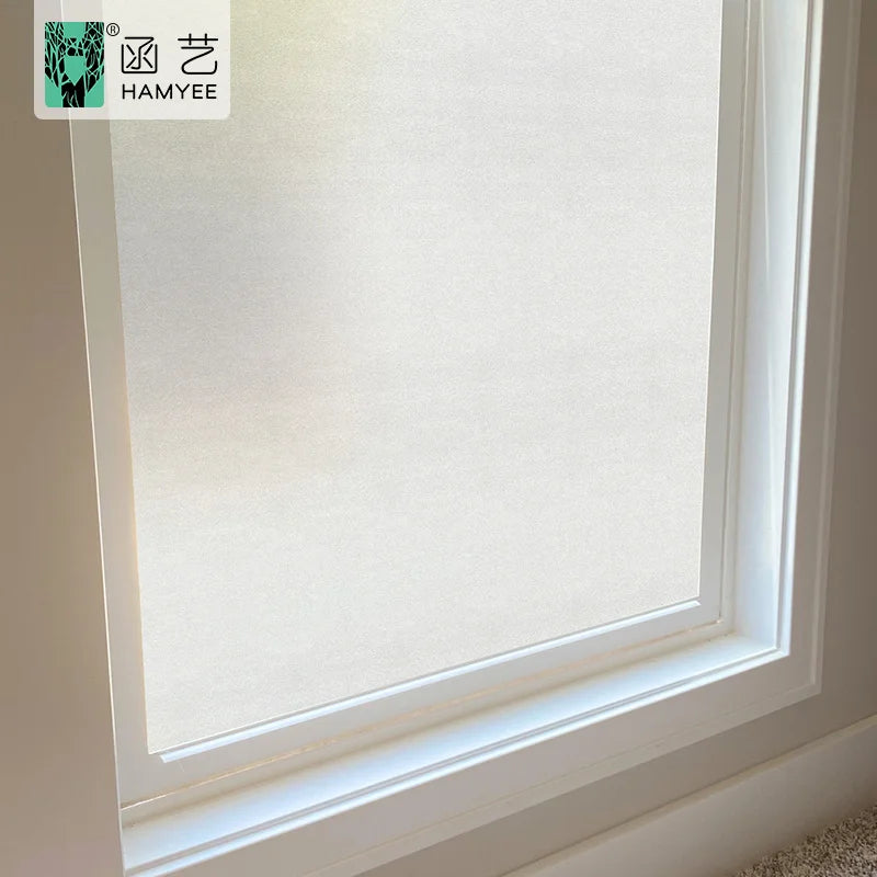 Home Office Removable Window Film No Glue Static Window Film Projection Glass Privacy Film