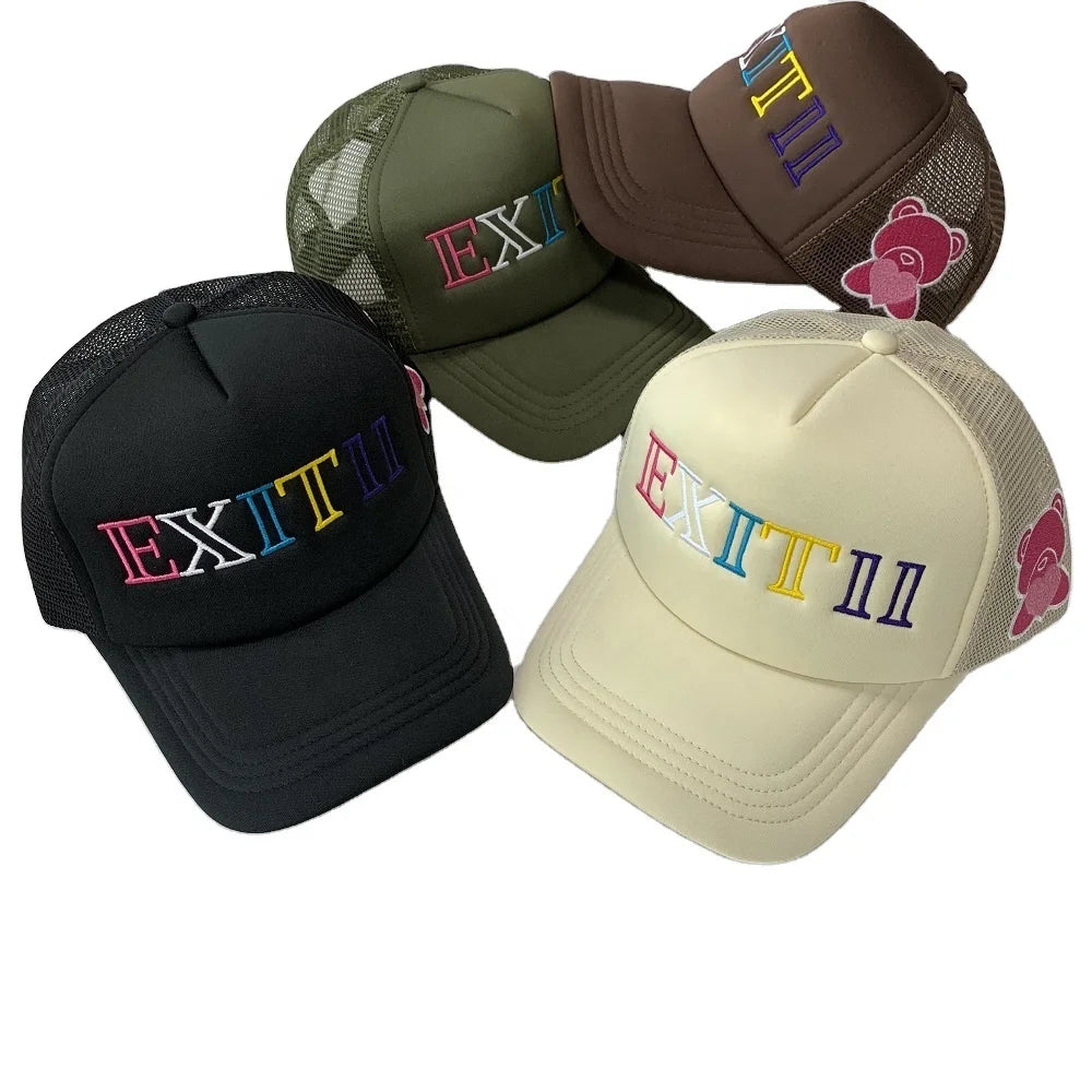 High Quality Custom Embroidery Trucker Hat Printing Trucker Cap Foam Trucker Hat