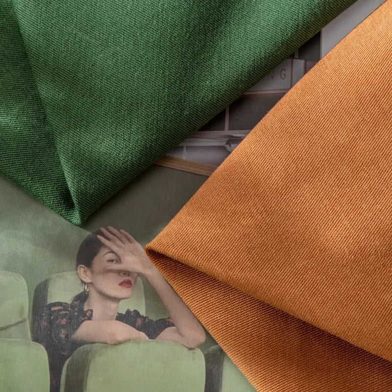 Heavyweight Lyocell Elastic Fabric Spandex Blended Interwoven Autumn/Winter Pants Windbreaker Mixed Fabric