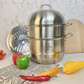 Zhenneng Wholesale Kitchen Hotel Stainless Steel Steamer Multi-purpose Food Cooking Steamer with Lid