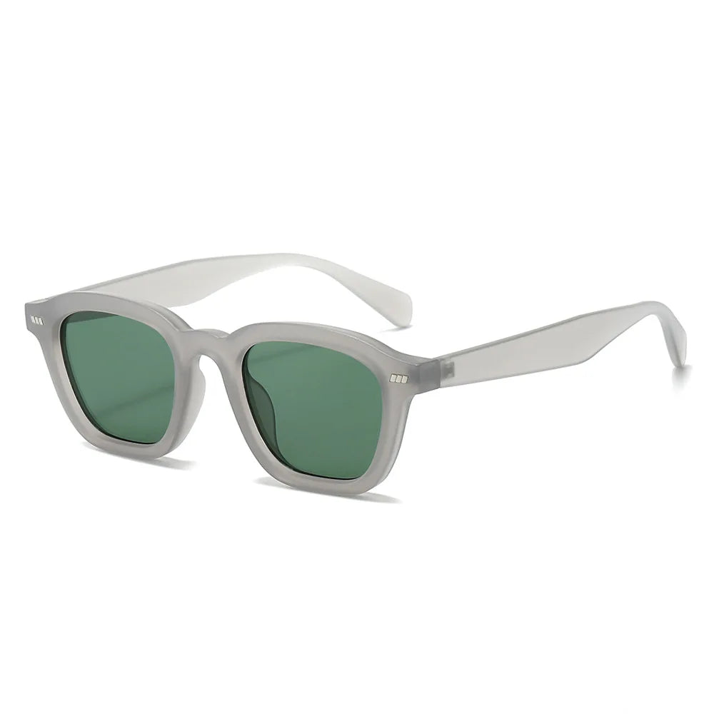 2024 Ins Fashion Vintage square Luxury Sunglasses Men Custom logo Classic Shades Uv400 Wholesale High Quality Gafas De Sol