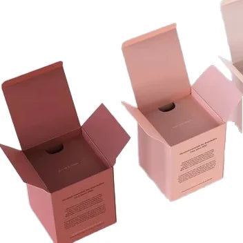 Wholesale Custom Holographic Matte Finish Embossed Art Paper Eco-friendly Candle Gift Box Magnetic Closure Sponge Lining Folders