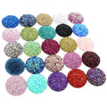 10pcs 20mm 25mm Mixed Colors Natural Ore Style Flatback Resin Cabochons for Bracelet Earrings Accessories