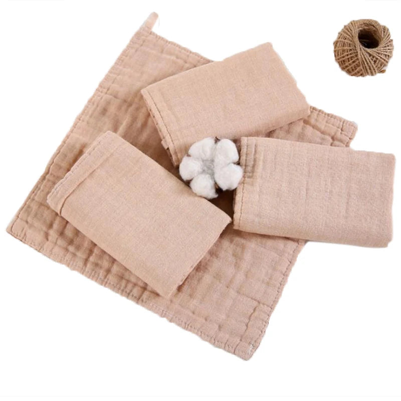 Wholesale 100% Cotton Gauze Face Wash Cloth Muslin Square Facial Washing Cloth