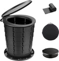 Retractable Portable One Piece Toilet Travel Adjustable Height Camping Toilet Potty Foldable P-trap PP Water-Saving Outdoor
