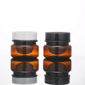 30g Cosmetic Packaging Frosted Amber Plastic Cream Jar Pet Jar