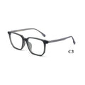 New Styles Ultra Light TR90 Optical Glasses Gold Irregular Frame Elastic TR Frame Fashionable Unisex Colored Glasses