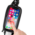 ASRQGOAL SRQ-B001 Touch Screen Black Bicycle Riding Bag Water Proof Outdoor Cycling Top Tube Phone Mount Front Frame Storage