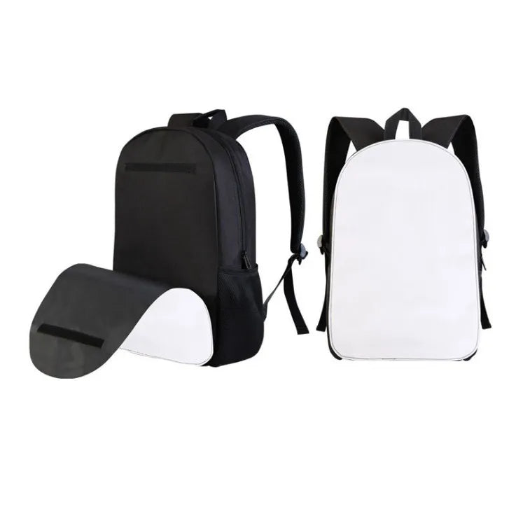 RubySub 16.5 Inch Backpacks Sublimation Backpack Blanks Custom Adult School Book Bag Storage Bag