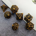Metal DND Octopus Hollow Dice RPG Dungeons & Dragons Tabletop Board Game Dice COC Metal Hollow Monster Dice Set