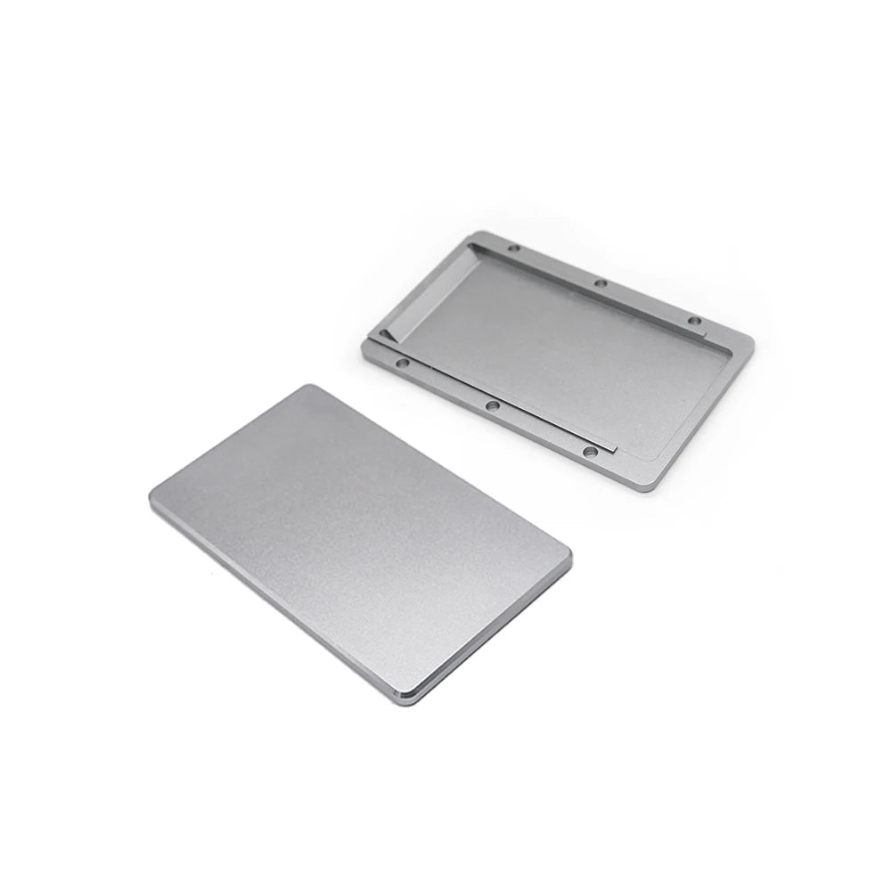 Custom Cnc Milling Raspberry Pi 3b Plus case Cnc Machined Solar Battery Aluminum Enclosure