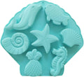 Marine Theme Fish Sea Horse Star Shell Mold Silicone Tray