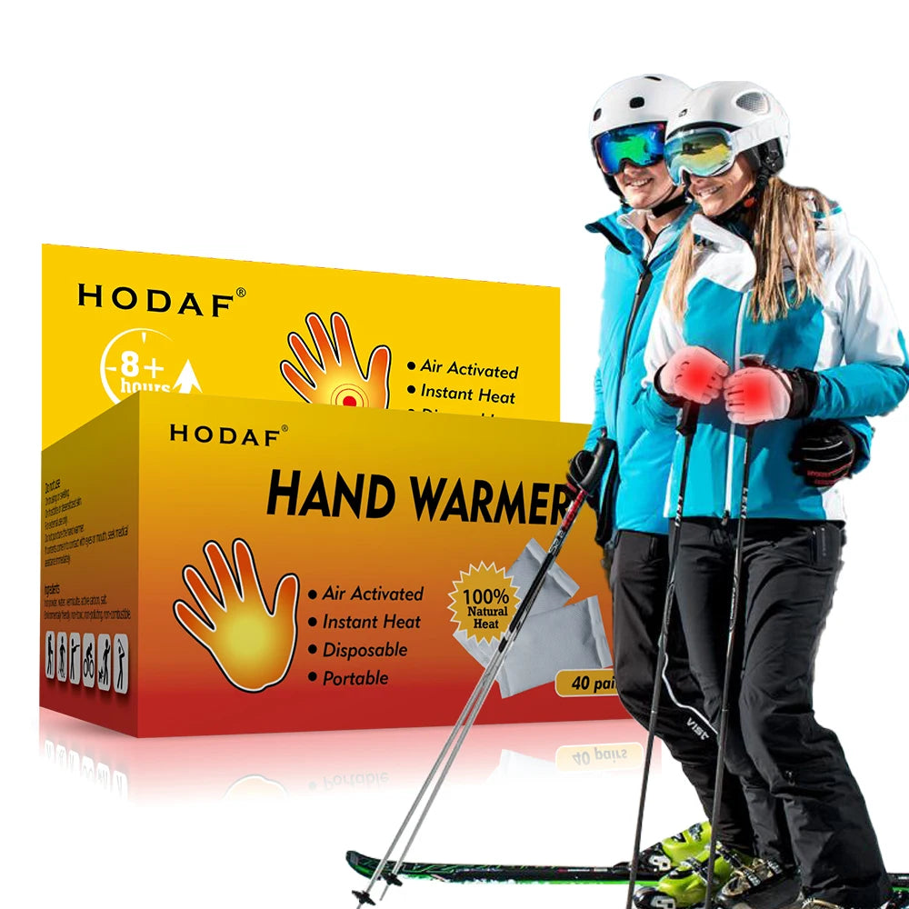 Free Samples HODAF Iron Powder Heat Pack Hand Warmer Patch