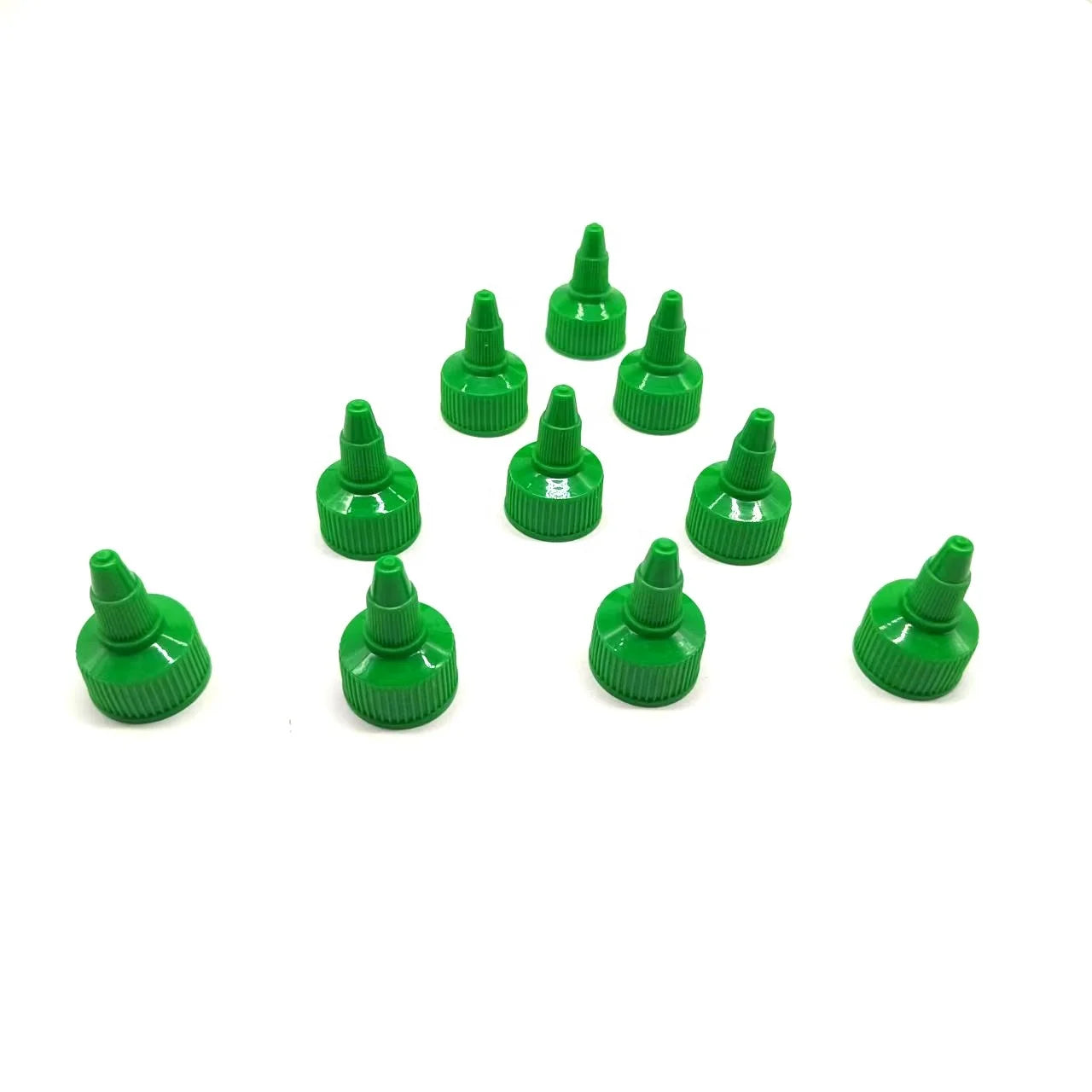 Plastic nozzle cap screw with manufacture high quality customized plastic twist cap