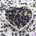 Bulk 5MM Peppermint Christmas Sugar Sprinkles Mixed Color PET Glitter Non-toxic Slices Slime Handcraft DIY Minimum Order 1kg