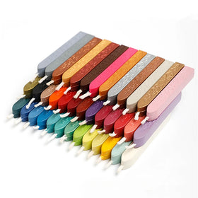 26 Colors Retro Wax Strips Magic Arrow Pattern Wax Stick DIY Card Invitations Envelope Decorating Sealing Wax With Wick