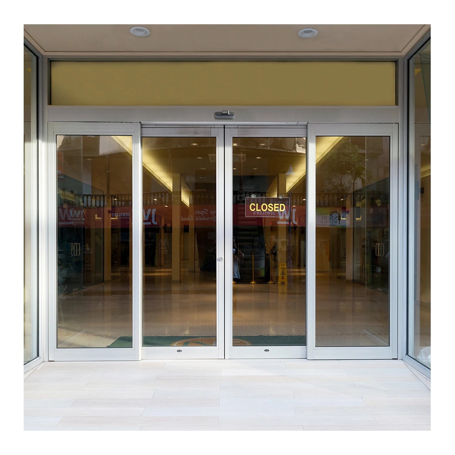 Deper DSL 125B Automatic Sliding Door With Sensor for Frameless Door / Frame Door