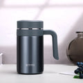 New Portable Office Stainless Steel Vacuum Tumbler with Handle Business Gift for Tea Water & Beverages Insulated Mugs