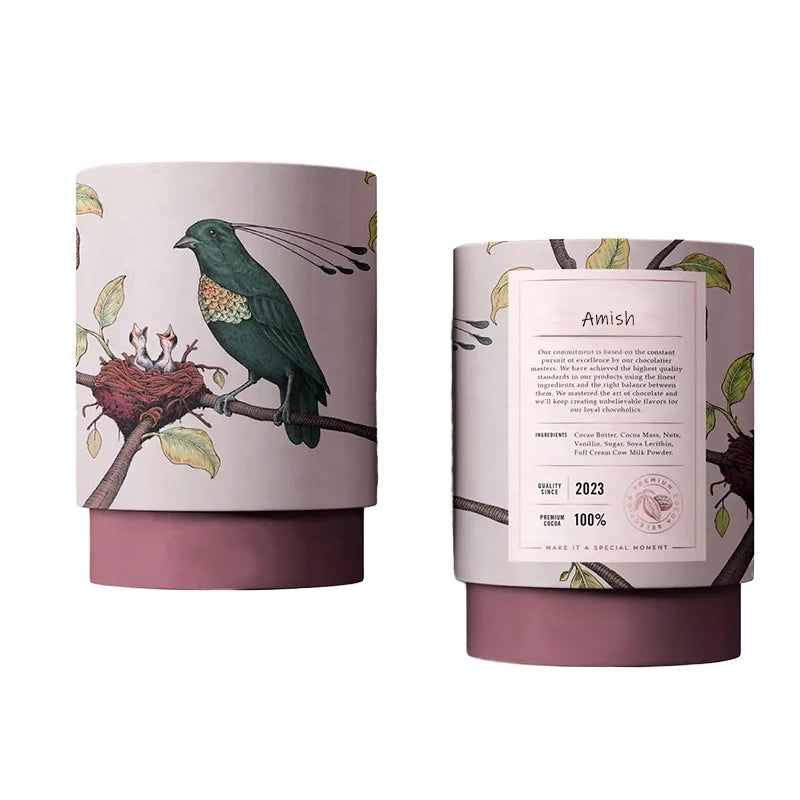 Custom Paper Tubes for Skincare Shampoo Perfume Packaging with Dropper Bottle for Face Cream Lotion Skin Care Products