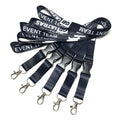 Wholesale Promotional Custom Heat Transfer Polyester Lanyard Retractable Lanyard With Id Card Badge Holder