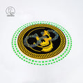 YunShang Factory Custom Dtf Printing Luminous Heat Transfer Logo Custom Made Heat Transfer Plastisol Label for Apparel