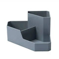 Haogle China Manufacturers Eco Friendly Custom Plastic Organizer Make up Desk Corner PP Desktop  Plastic Cosmetic Storage