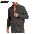 Custom Virgin Sheep Wool Kashmir Sweater Men Black Turtleneck Zipper Knit Oversized Pashmina Mongolian Cashmere Sweater for Men