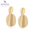 T000924920 Xuping Jewelry Fashion Simple 14K Gold Plated Minimalism Earrings for Women