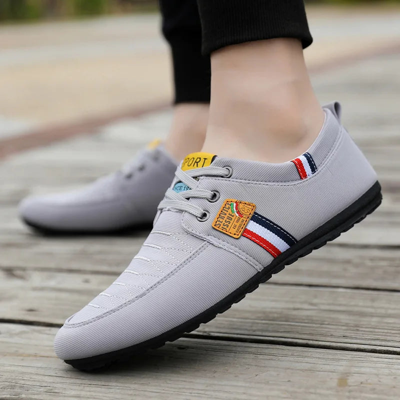 Wholesale Designer Flat Fashion Walking Shoes Men's Casual Loafers Sneakers
