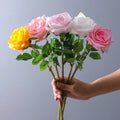 Quality Single Stem Real Touch Artificial Rose Flower Wedding Decoration Flowers MegaBDM