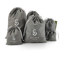 Custom Handbag Shoes Drawstring Bag Eco Friendly Polyester Fabrics Travel Women Luxury Shoes Bag  Packaging Dust Bag