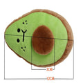 Hot Sale Cute Green Avocado Soft Toy Pillow Cartoon Style Plush Pet Toy Creative Design