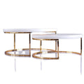 Top Quality Custom Design Marble Stone Dessert Stand Round Shape 100% Natural Marble Stone Cake Stand